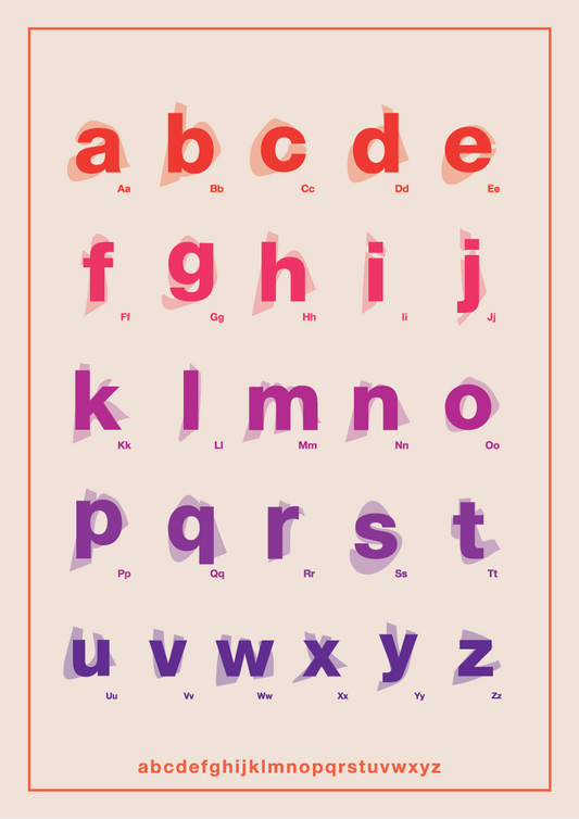 Helvetica Alphabet