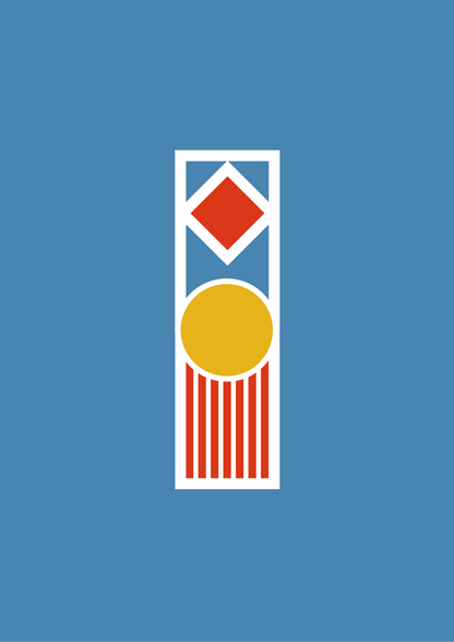 Bauhaus Blue