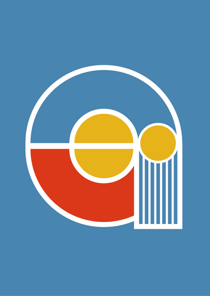 Bauhaus Blue