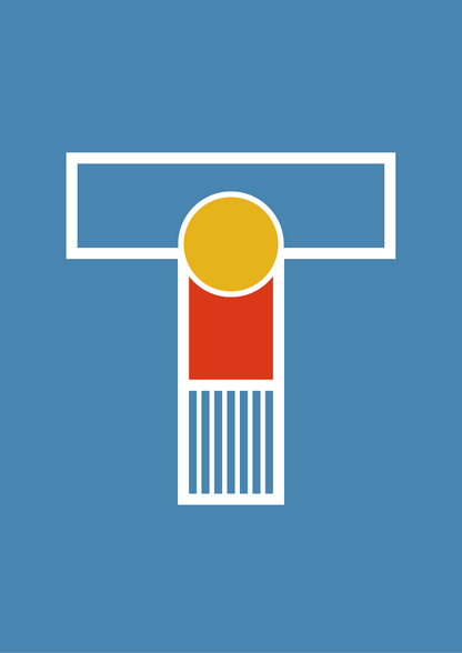 Bauhaus Blue